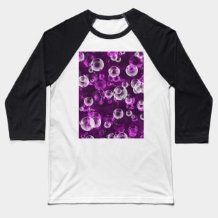 Purple 390 by Kristalin Davis Baseball T-Shirt